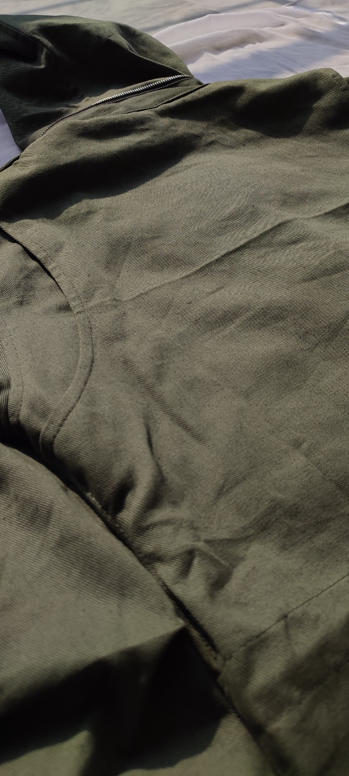 MENS JOHN RAMBO M65 FIRST BLOOD JACKET US ARMY FIELD COMBAT GREEN COTTON JACKET.