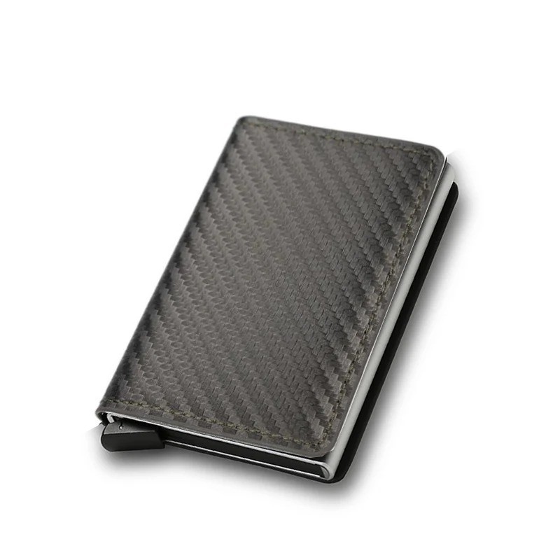 Anti Thief Rfid Credit Card Holder Smart Minimalist Wallet Men Women Slim Bank C