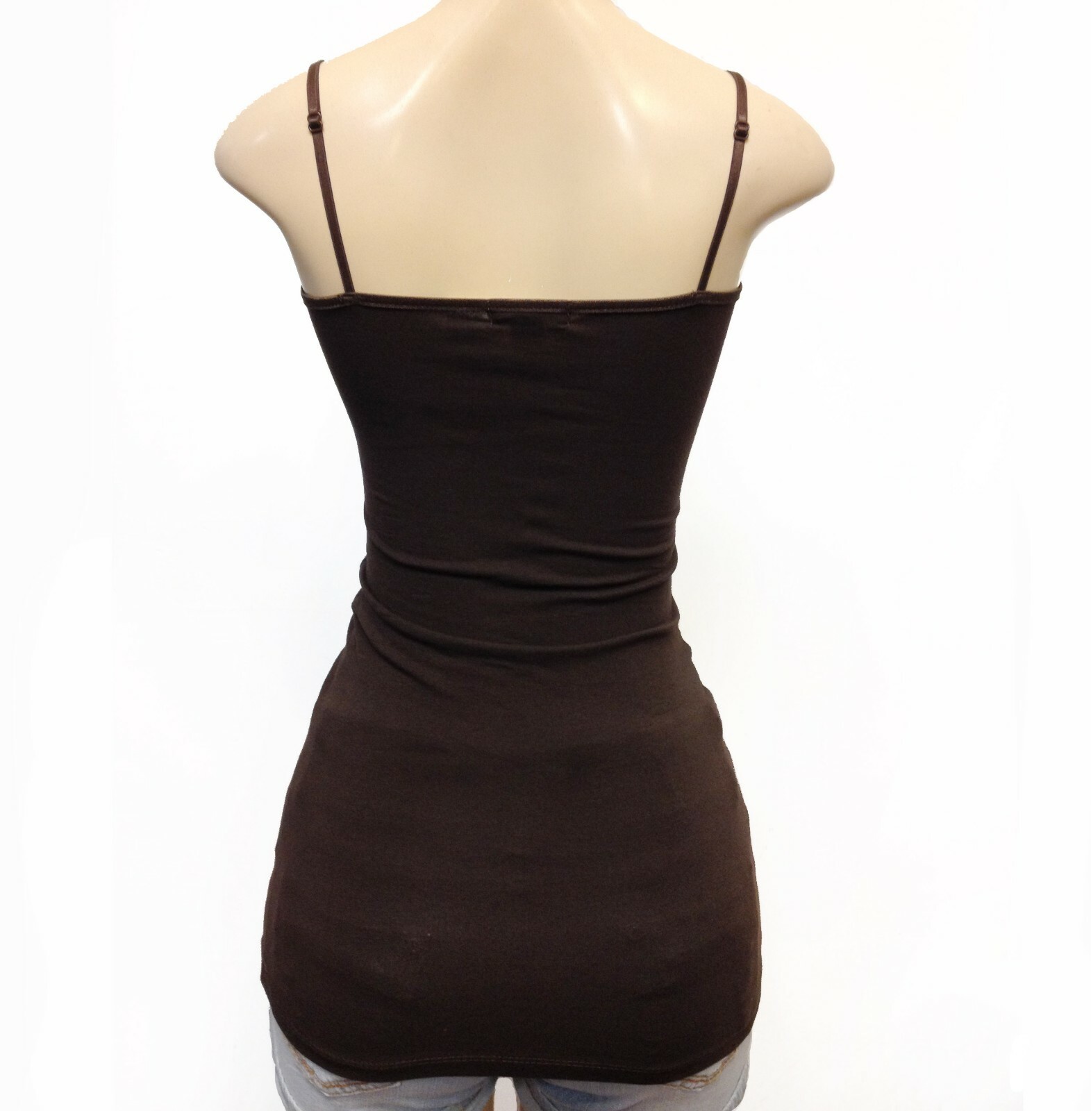 Bozzolo Tank Top Adjustable Spaghetti Strap Cami Junior Plus Size 1X 2X 3X