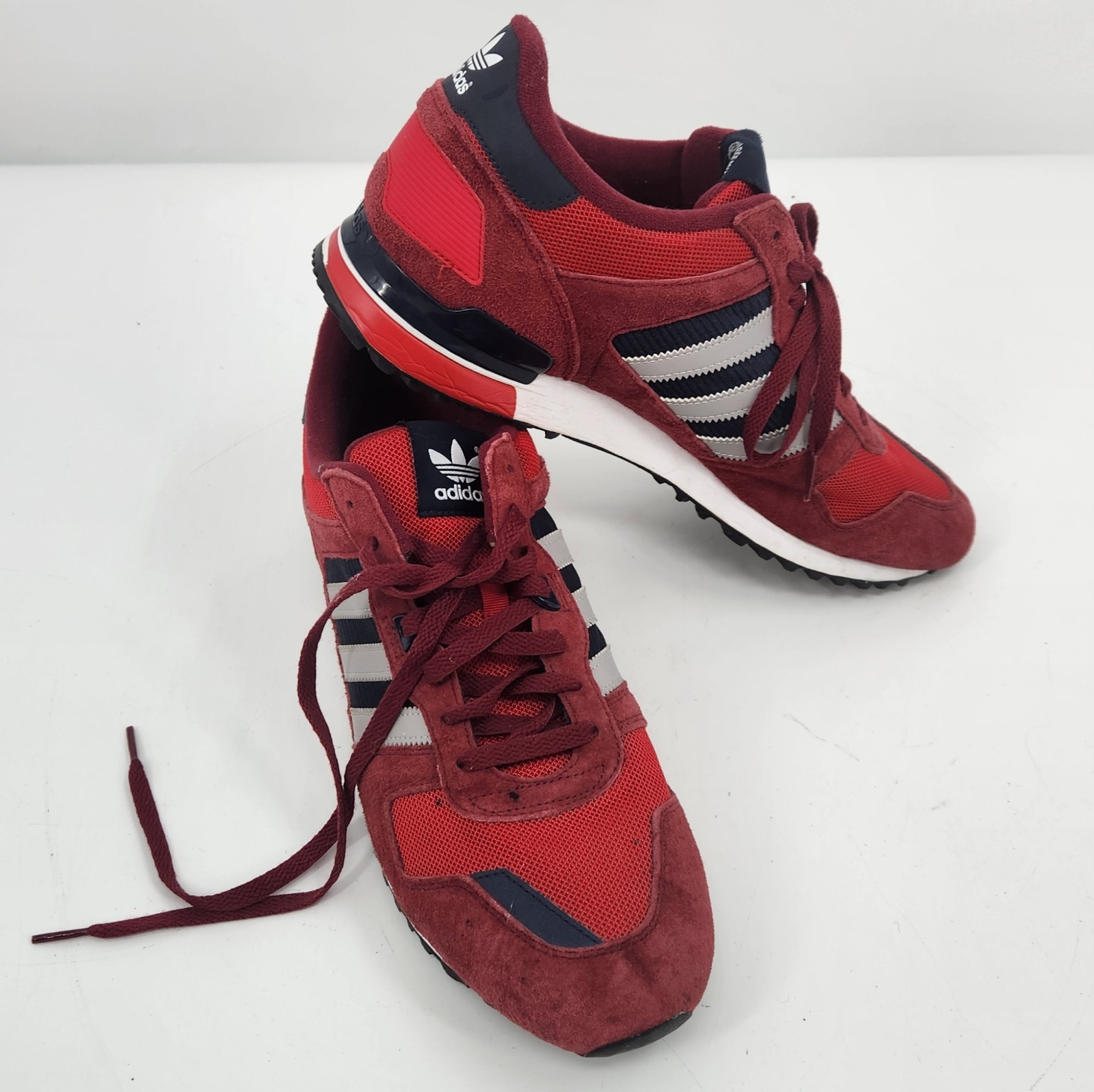 Adidas Men’s Originals ZX 700 Red Maroon Sneakers Size 13