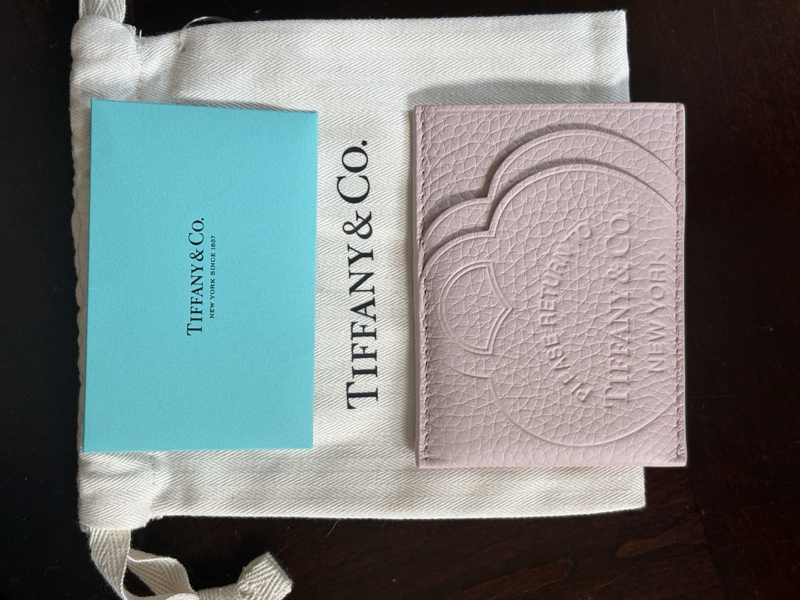 Tiffany & Co. Women’s Pink Cardholder Wallet