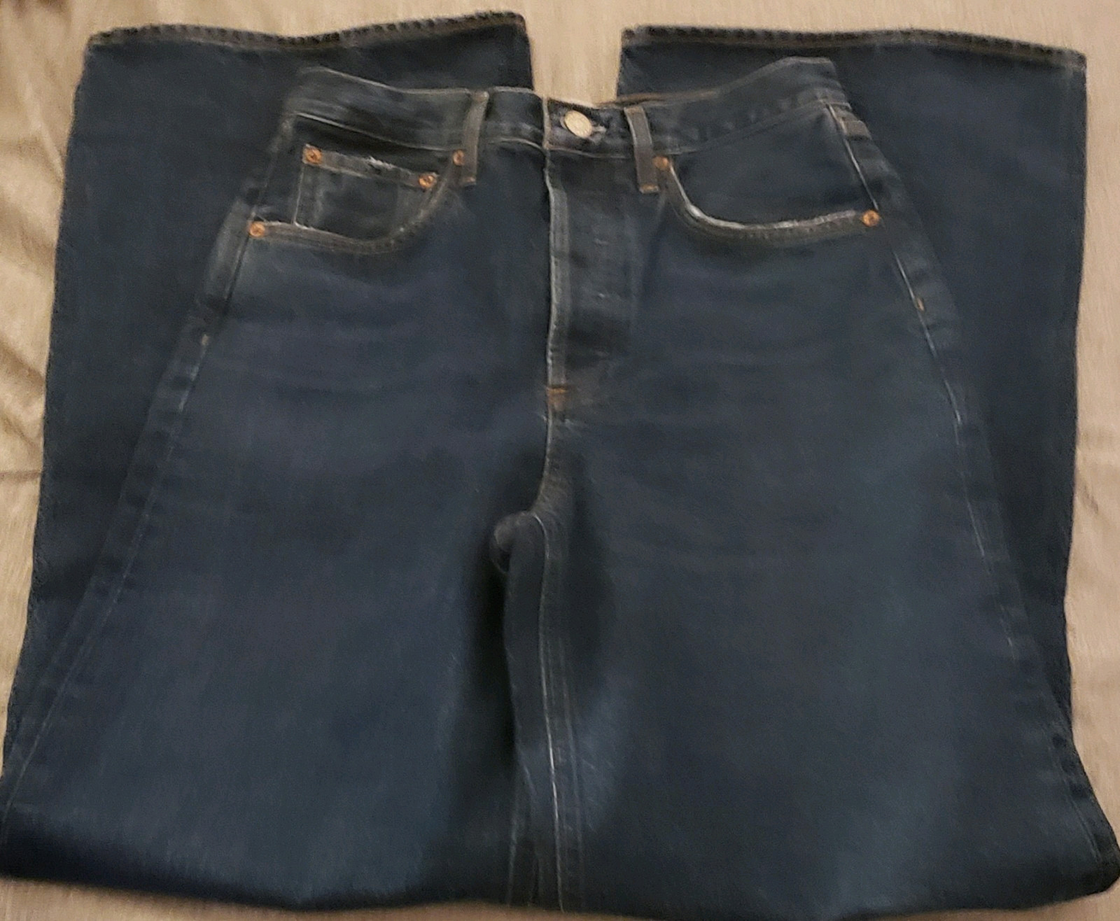 Agolde Dame No Cuff Jeans Enamour 25 NWT $258+