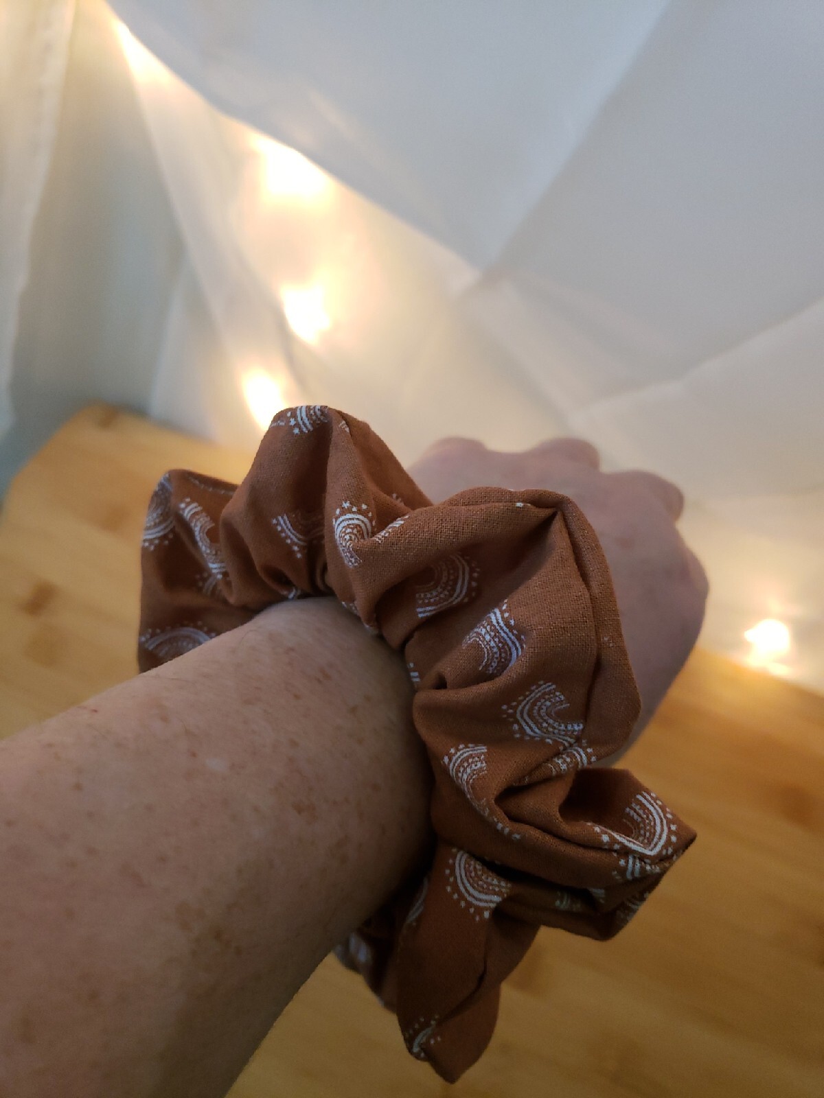Handmade Women Girl Unisex Teen Scrunchie Boho Regular Size New