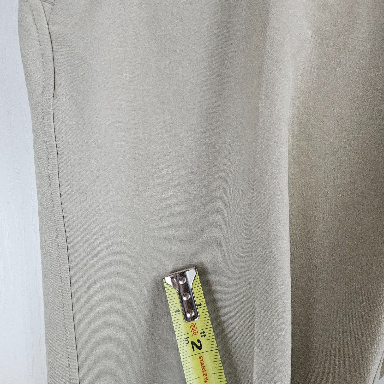 Foot Joy 34X31 Golf Pants Khaki Stretch Technical Tan Straight Leg