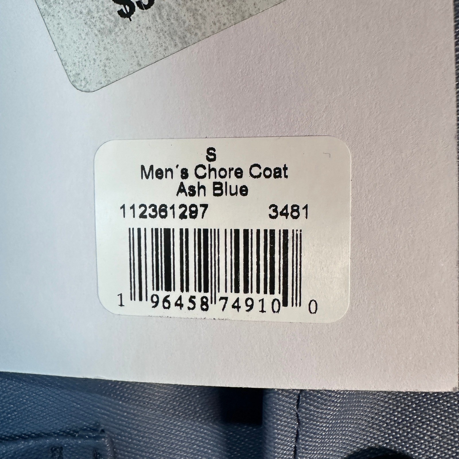 NWT Stutterheim x Lee Stockholm Raincoat Ash Hooded Long Jacket Mens Size Small
