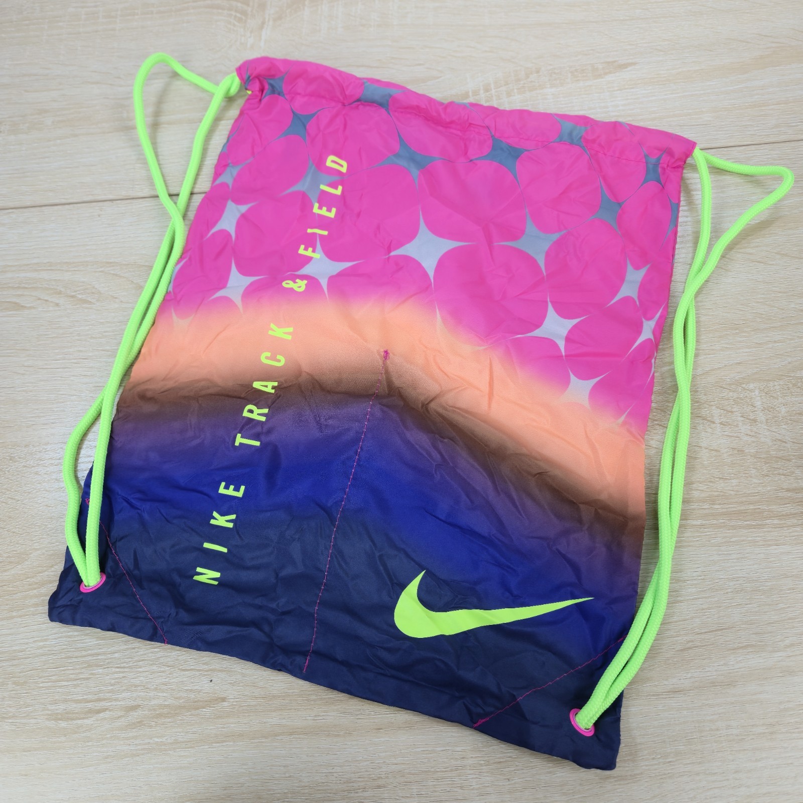 NEW Nike Track & Field Spikes Shoe Drawstring Tote Dust Bag Atomknit Elite