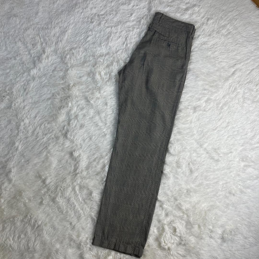 Engineered Garments Glen Check Cinch Pants 32 USA Made Cotton Check Trousers F/S