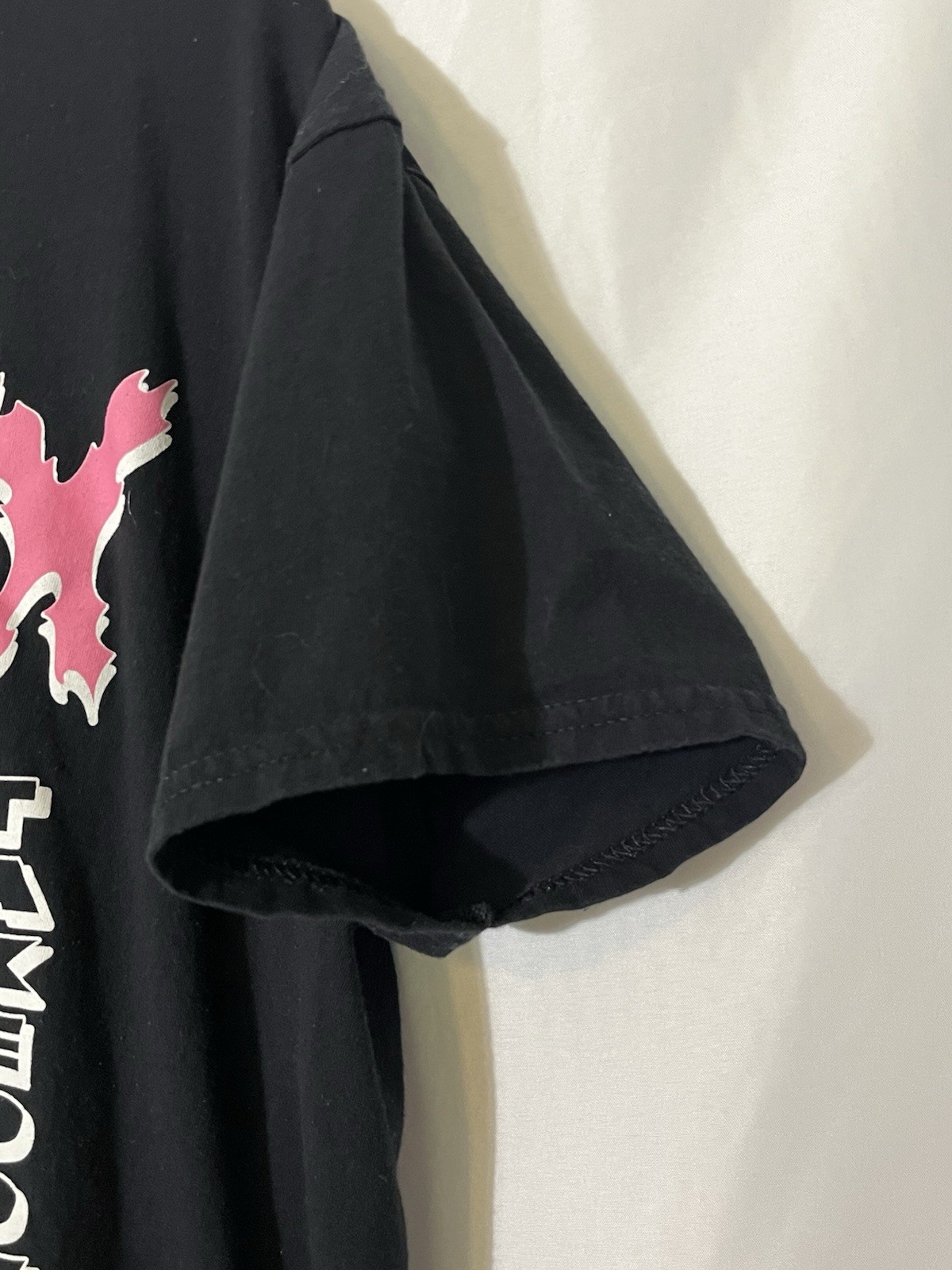K Pop Demon Hunters Huntrix World Tour Shirt Large Black Takedown Short Sleeve