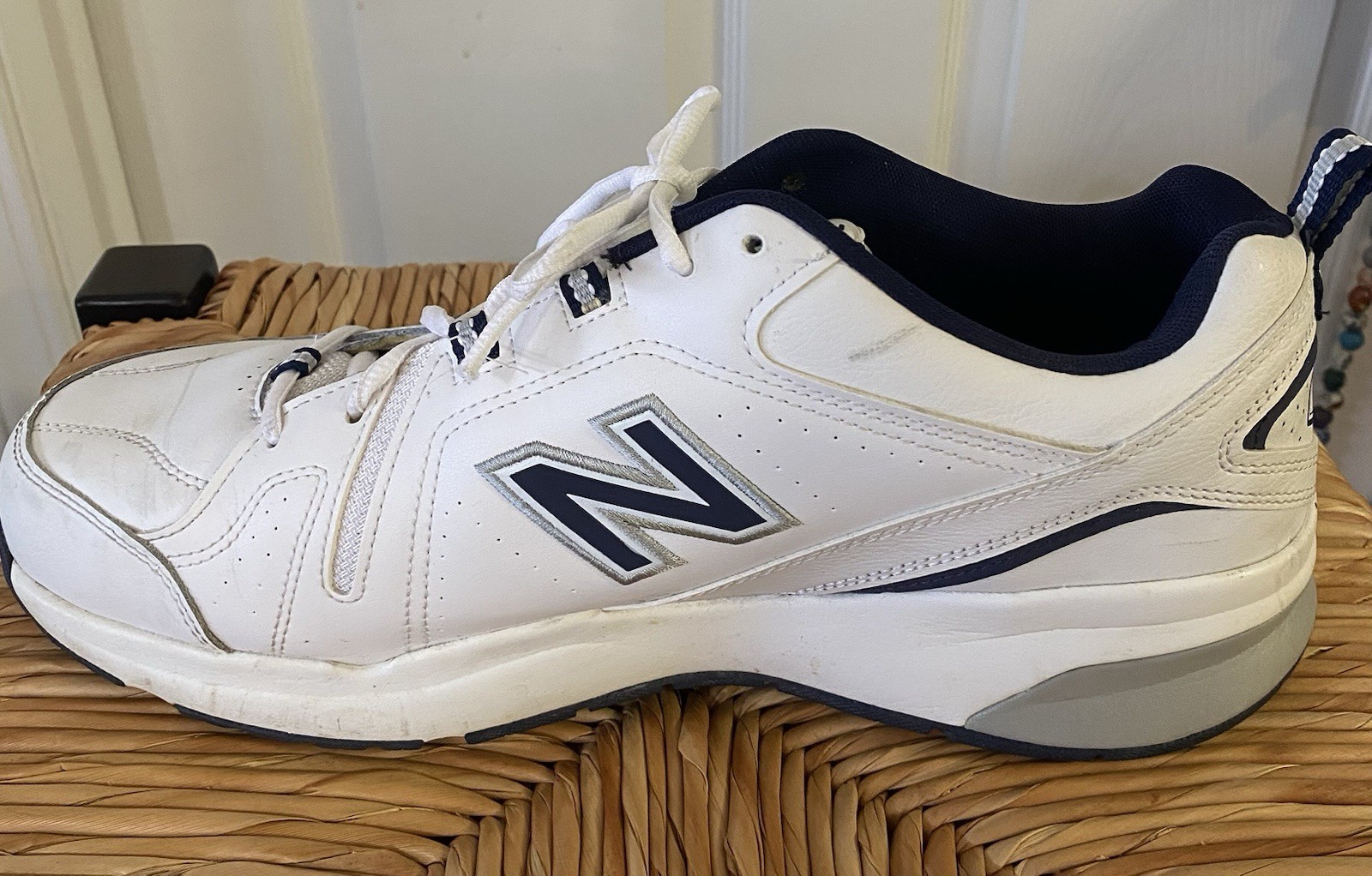 New Balance 608 Men’s White Sneakers 13