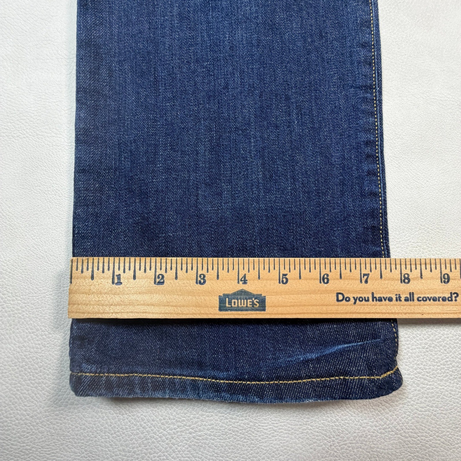 Armani Jeans Mens 38×31 Dark Wash Straight Leg Denim Pants 6Y6J45 6D31Z Blue