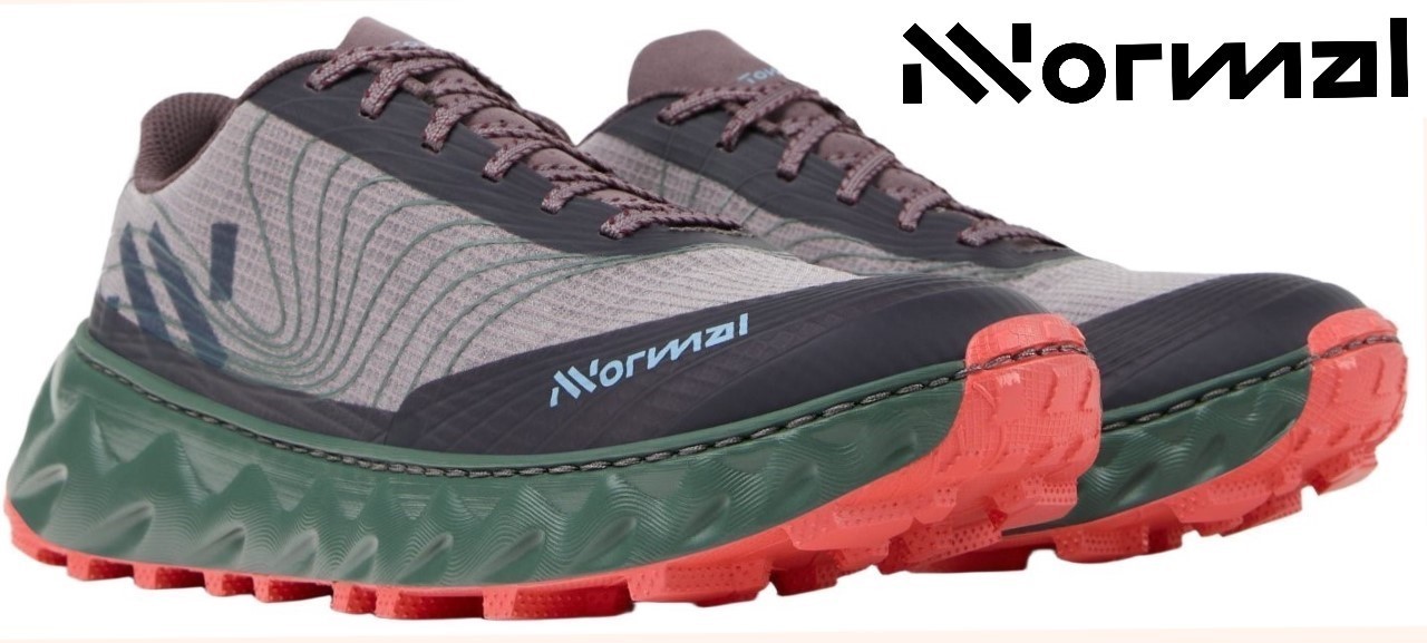 NNORMAL Tomir 2.0 DEMO Trail Run Shoe cushion rocker EVA litebase sole US mens 9