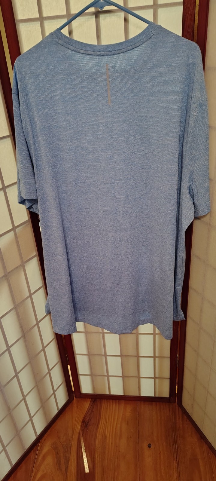 Russell Dri-Power 360 Tee Men’s Blue Short Sleeve Crew Neck Training Fit 3XL