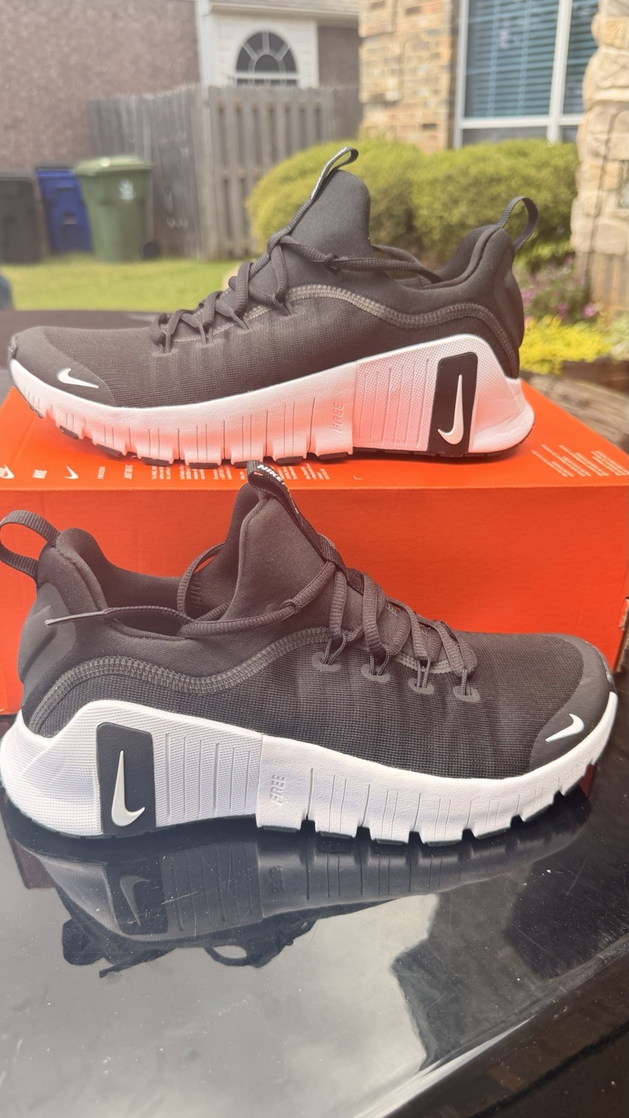 Nike Free Metcon 6 Women’s Size 9 White/Black