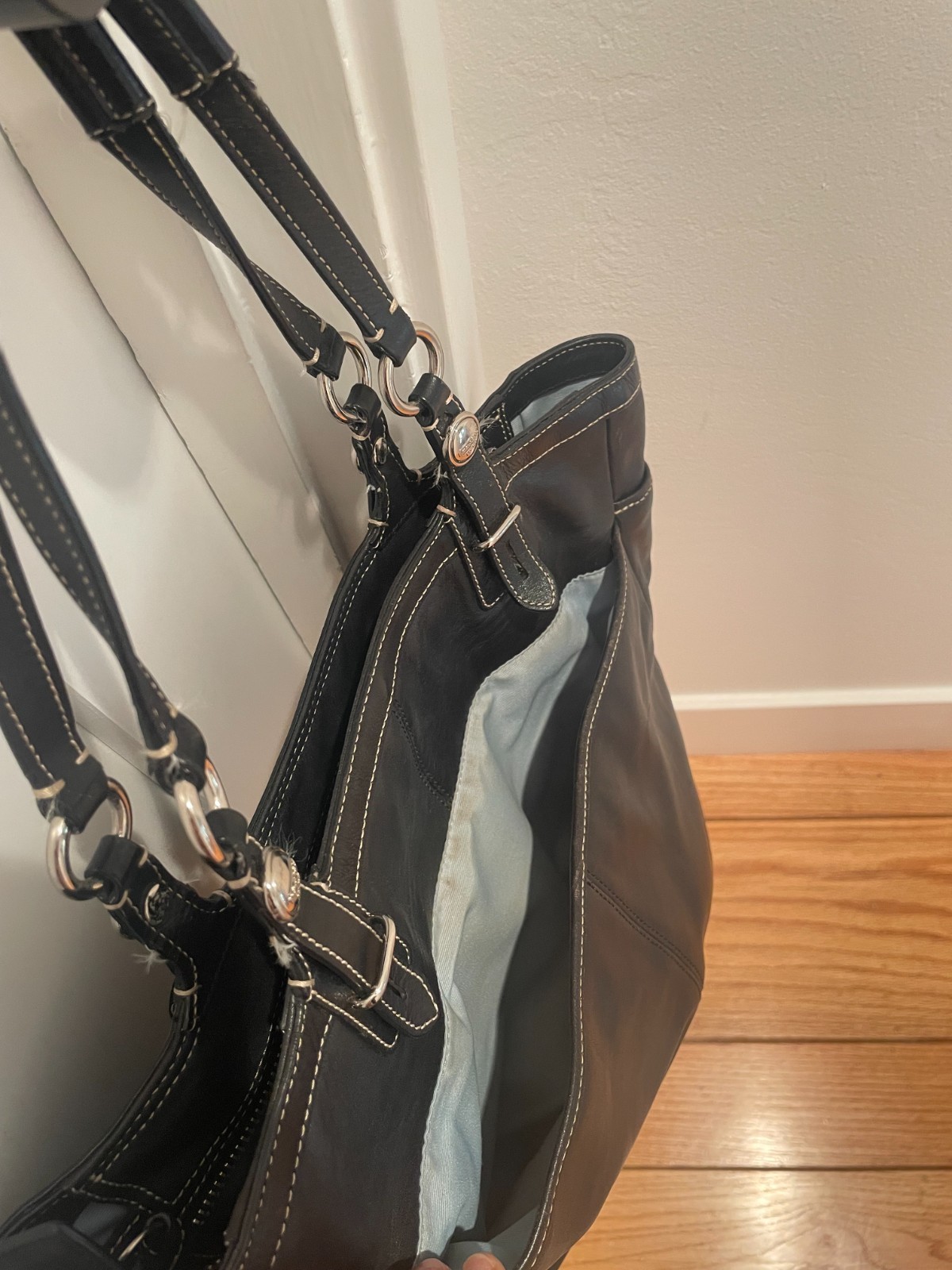 Coach Tote Shoulder Bag – Black