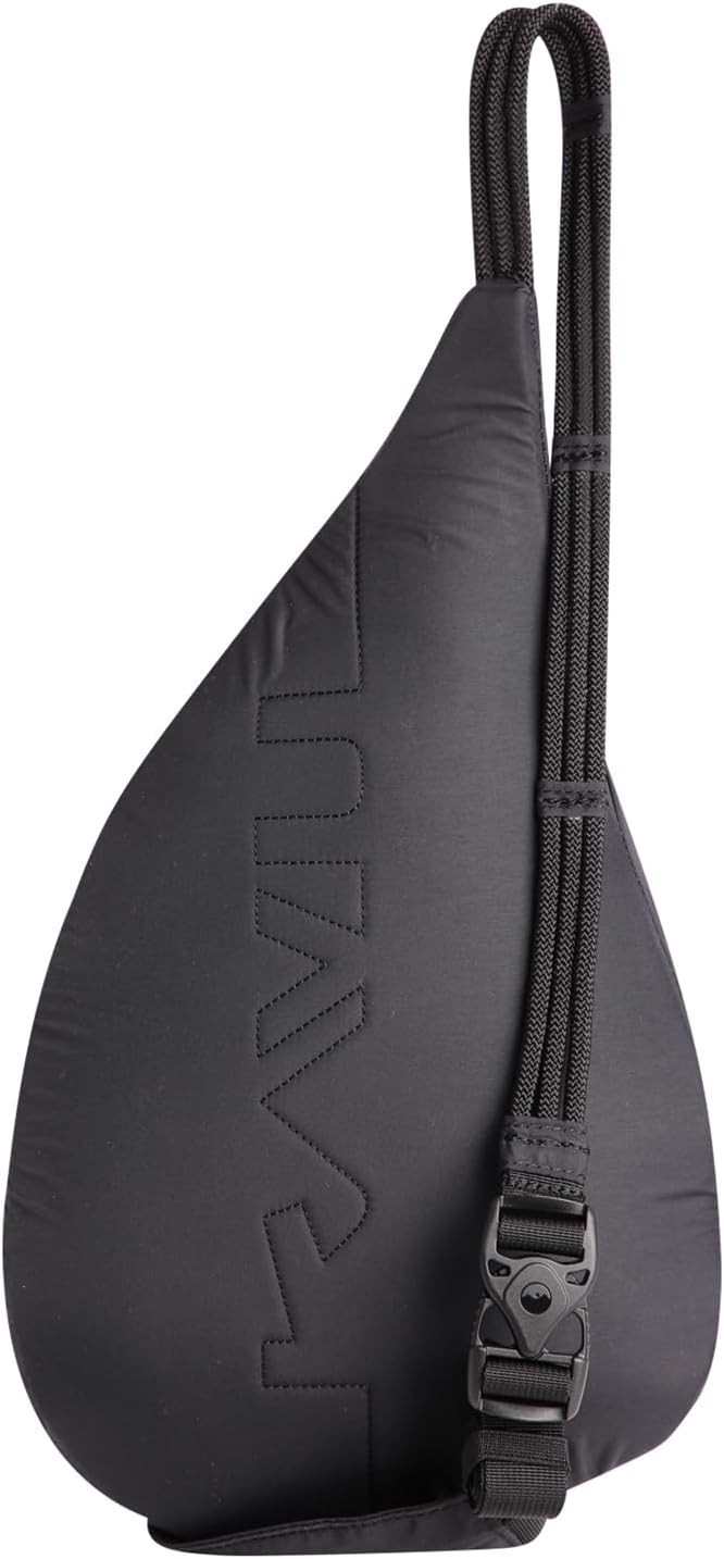 KAVU Mini Rope Sack Sling Crossbody Backpack, Blackout – New with Tags