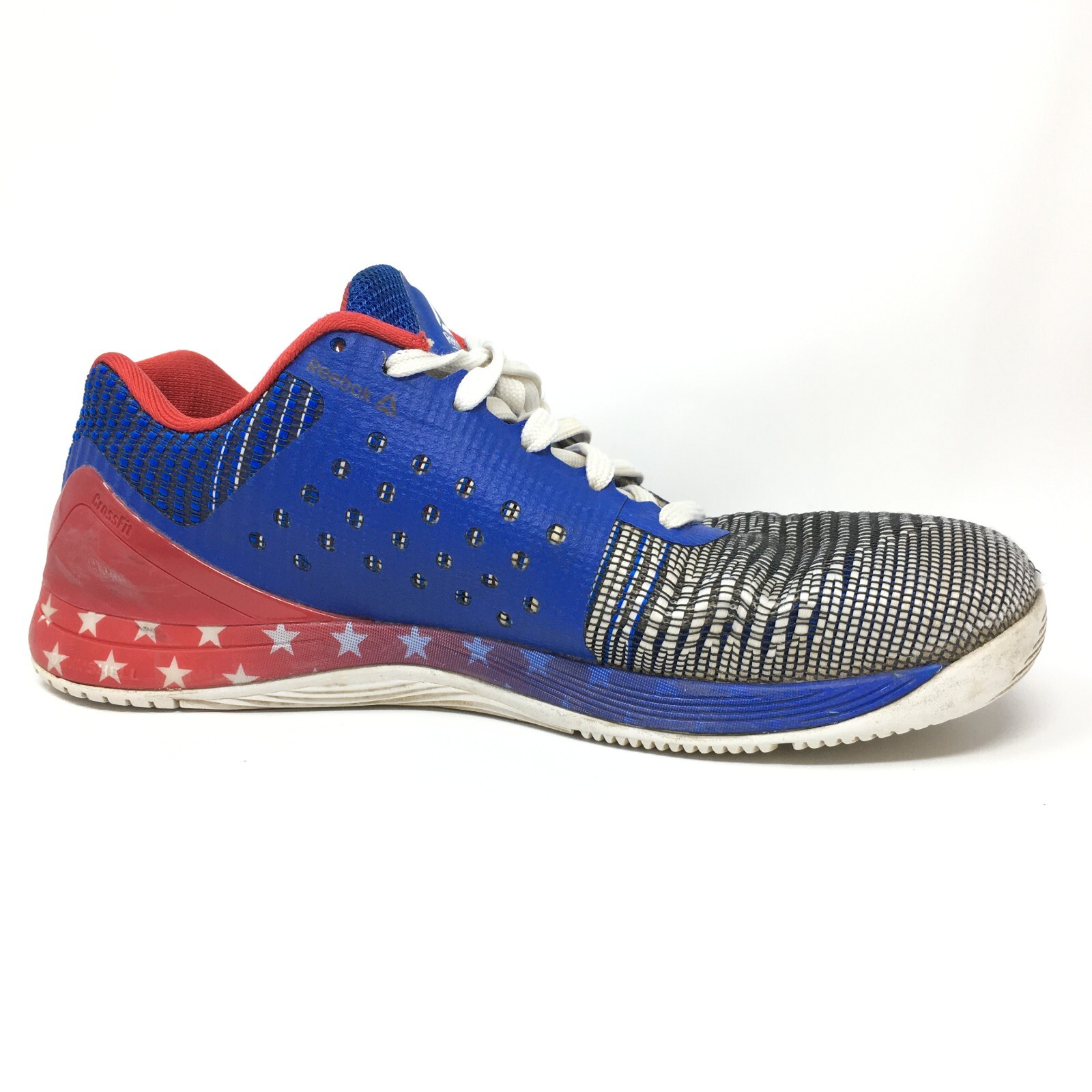 Reebok CrossFit Nano 7.0 Training Shoes Sneakers Mens Size 9 Red White Blue USA