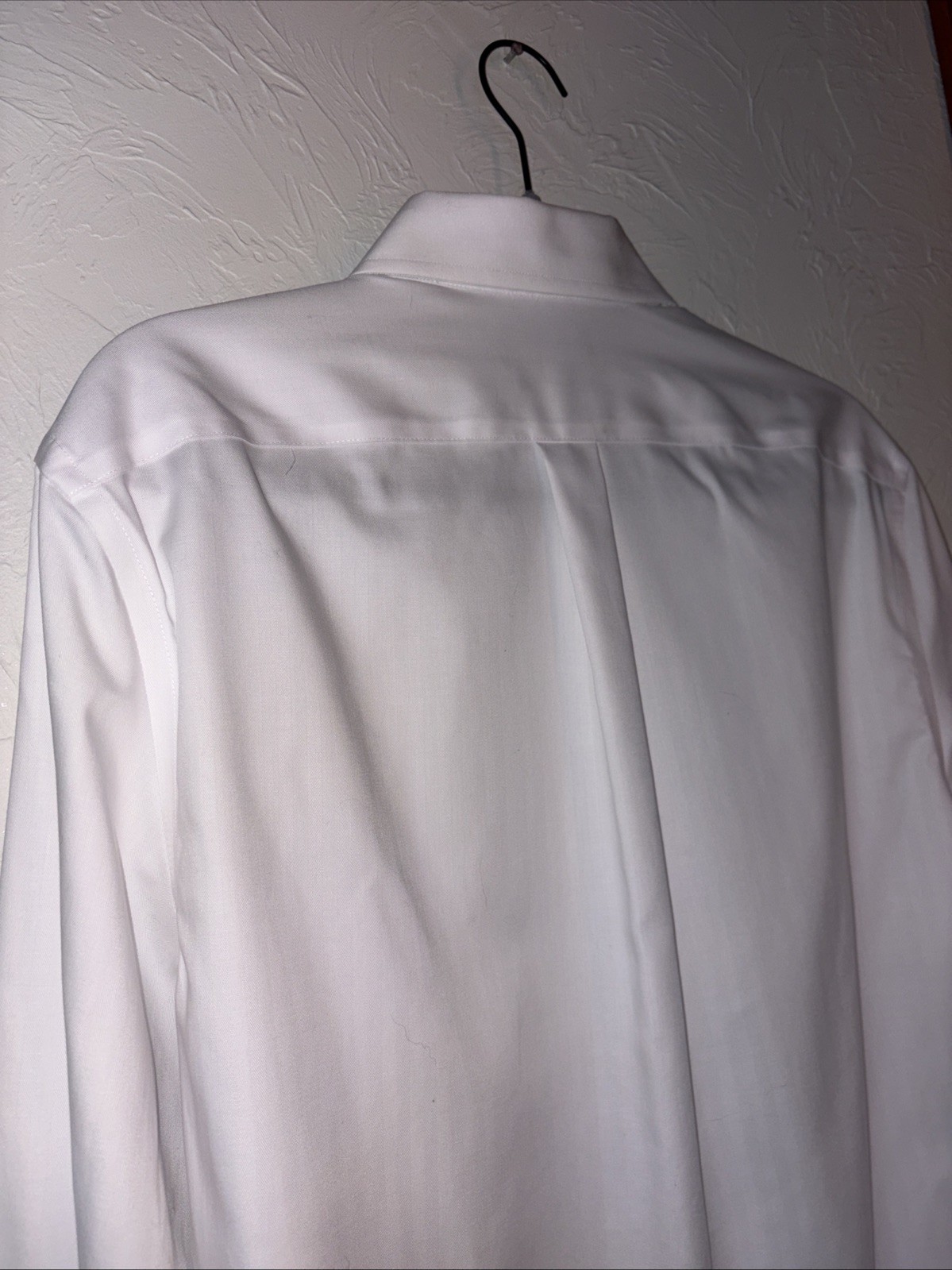 Polo Ralph Lauren Men’s White Button Down Shirt Medium Size 15 1/2 Custom Fit