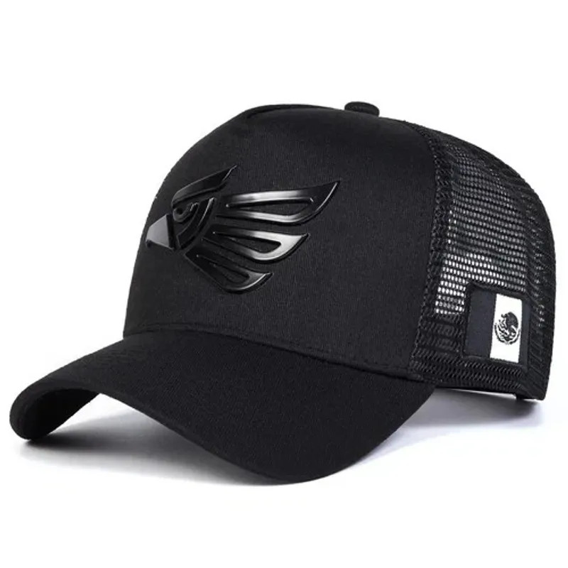 Mexican Eagle Baseball Cap Mexico Flag Trucker Hat Mesh Back Adjustable Unisex