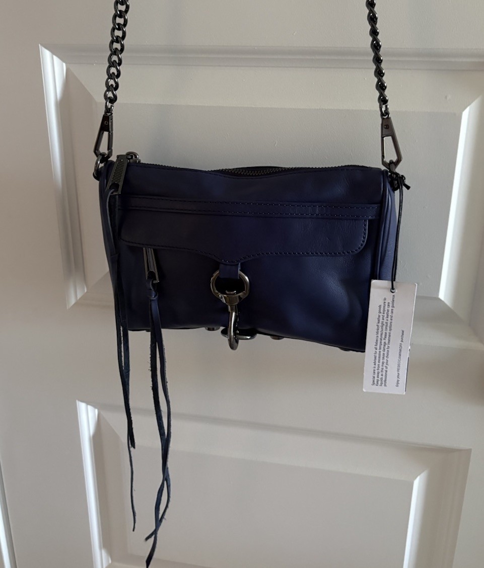 Rebecca Minkoff Mini M.A.C. Crossbody, Eclipse (purple) – $195 NWT