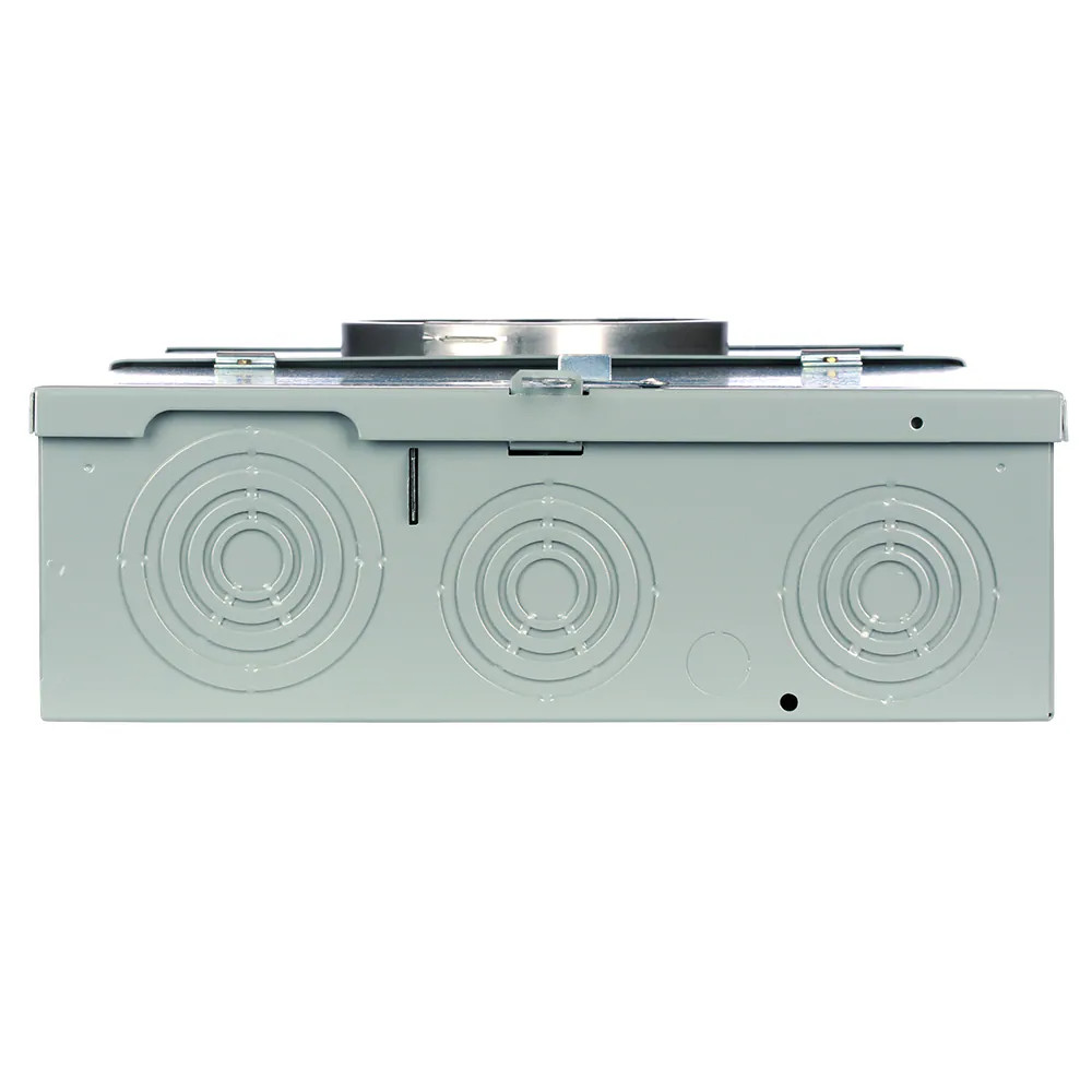 ABB ReliaHome 200 -Amp 4 -Spaces 8 -Circuit Outdoor Main Breaker Meter Com|13600