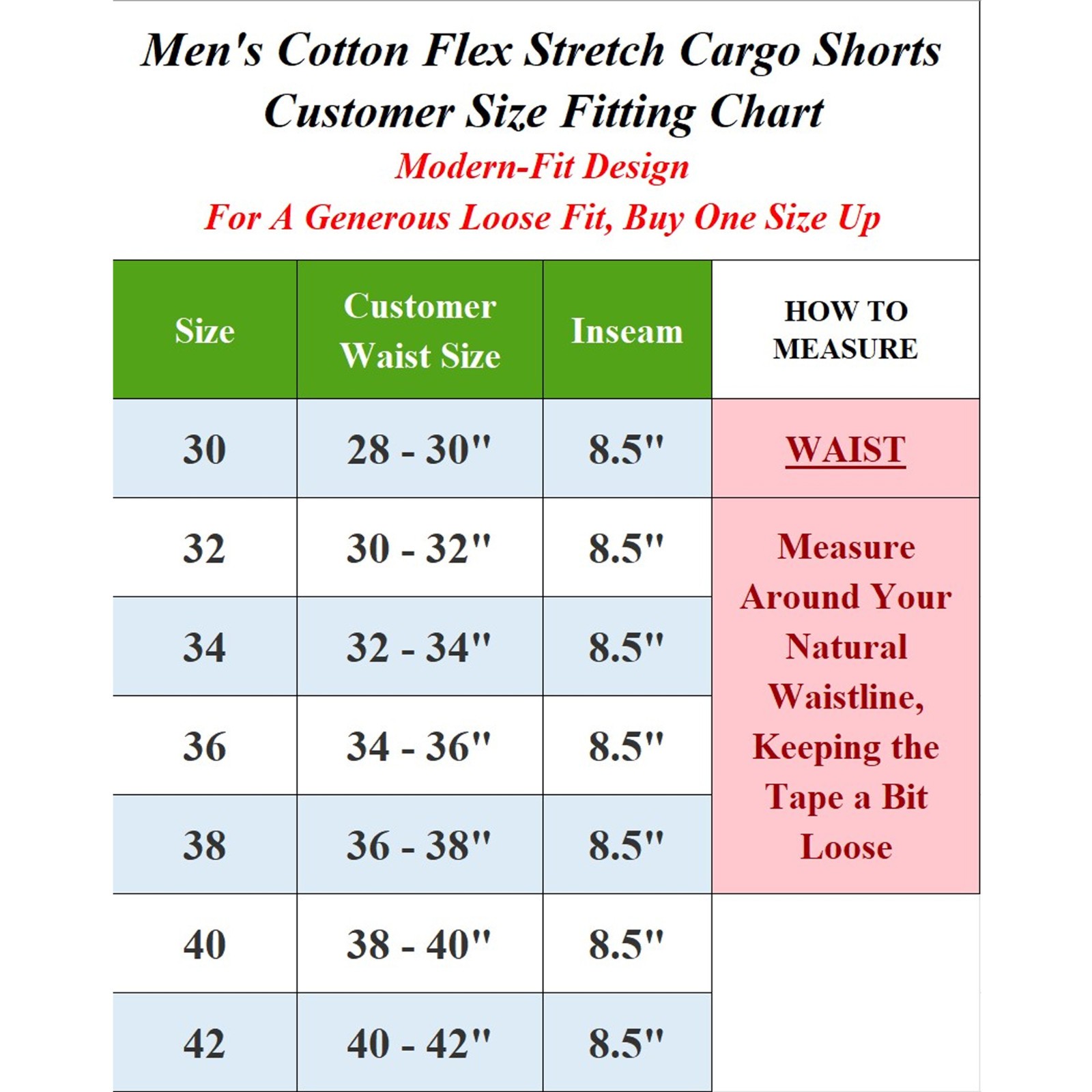 Mens Stretch Cargo Shorts & Stretch Classic Chino Shorts Flat Front Lounge 30-42