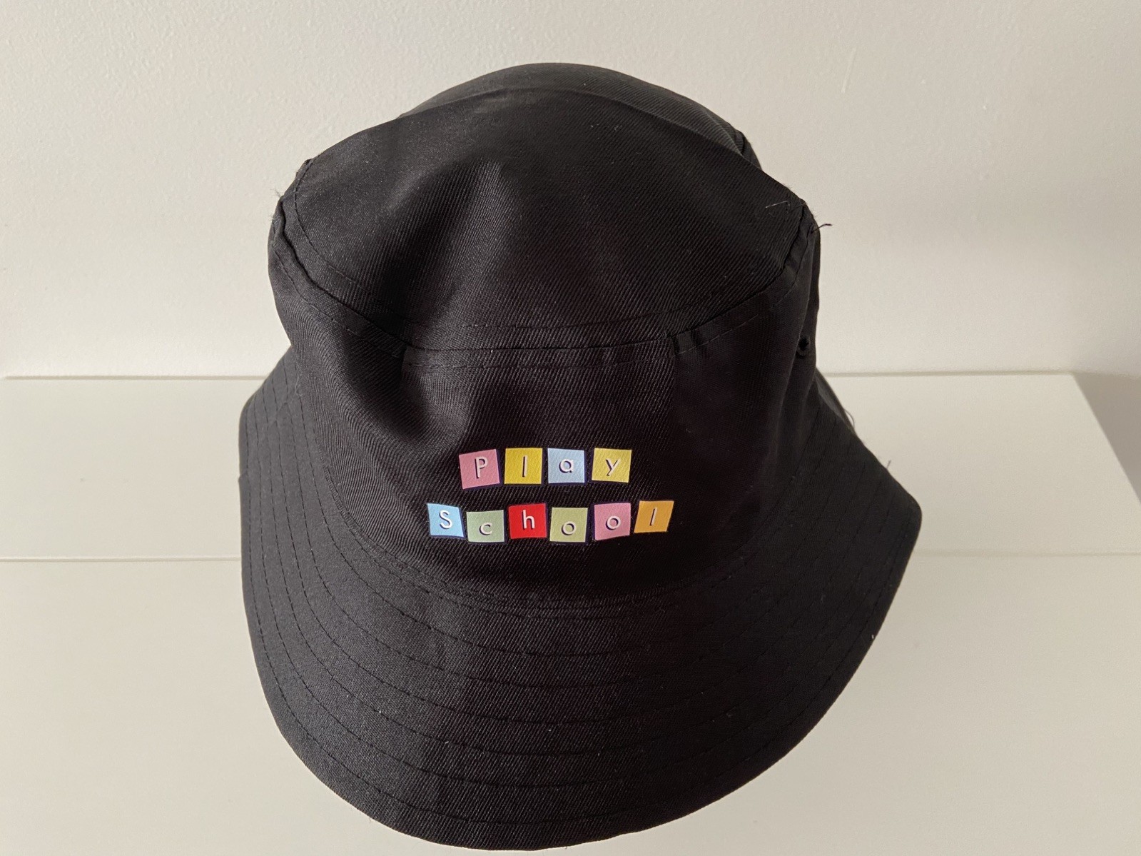 RARE Play School Bucket Hat Retro Australian TV Show Fan Collectible Like New
