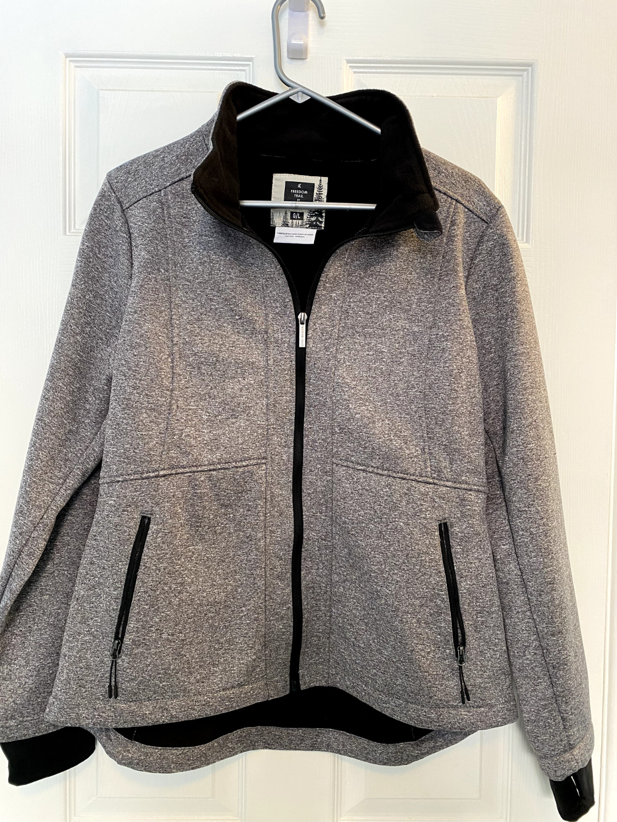 Freedom Trail By Kyodan Women’s Gray Zip Up Jacket Size L/G