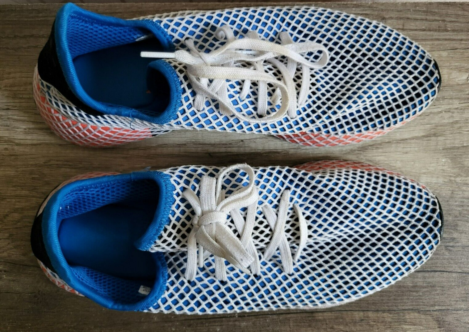 Adidas Deerupt Runner Bluebird AC8704 Shoes Sneakers Multicolor Size 46 2/3