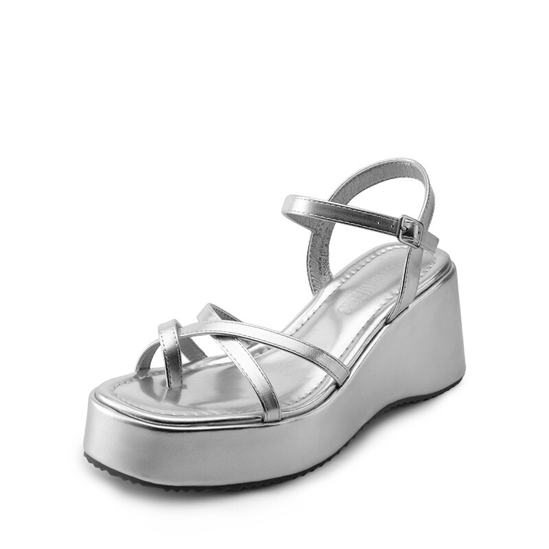 Dream Pairs Women Wedges Sandals Platform Square Toe Summer Beach Walking Sandal