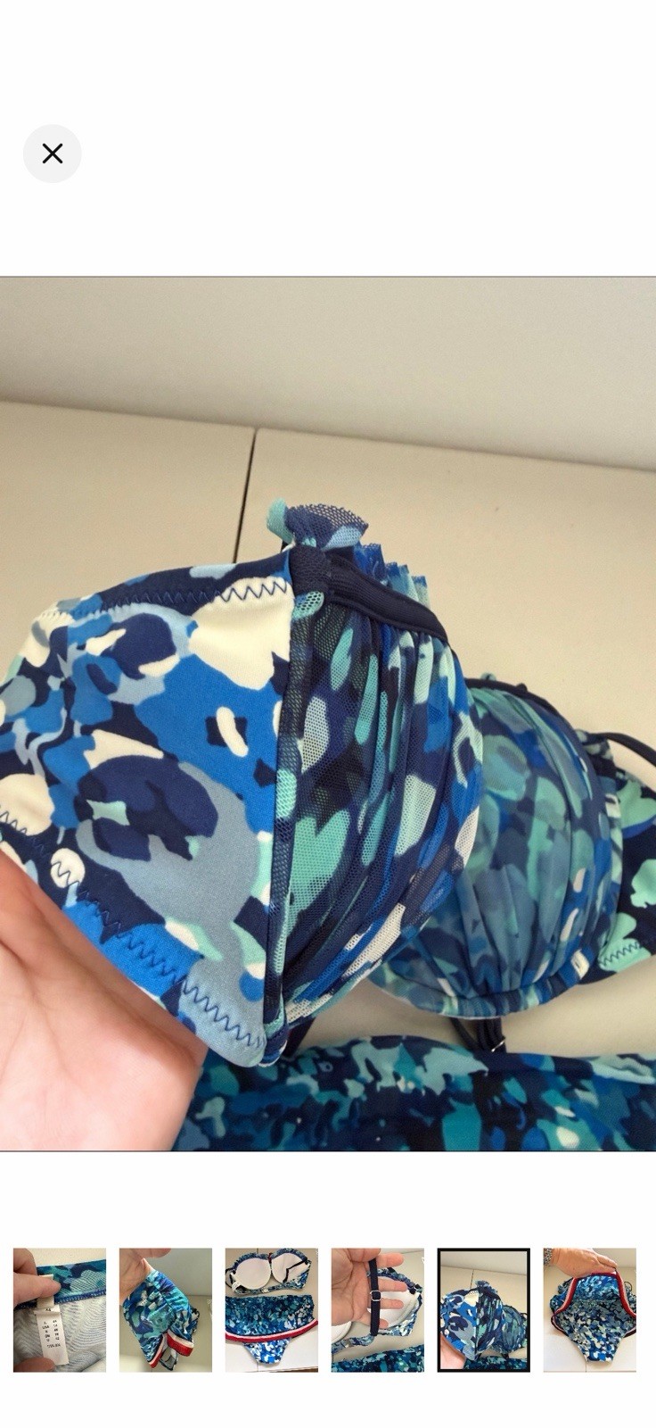 Gottex Women’s Swimsuit Abstract Bikini Set Size US 12 14 This Is Mail ￼
