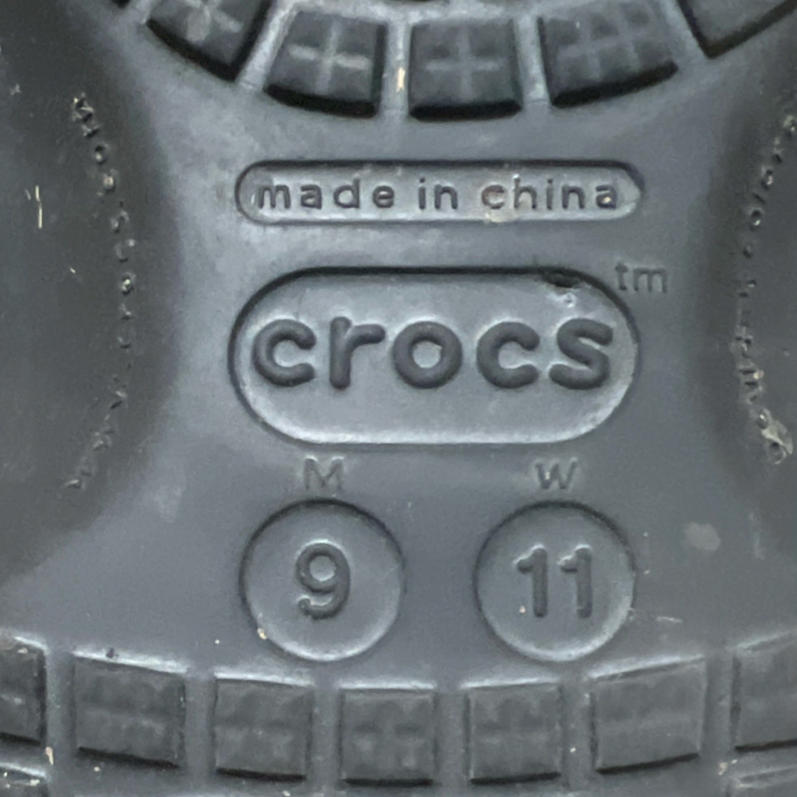 Crocs Dimitri Clogs Post Malone Barbed Wire Limited Edition Used 9M/11W