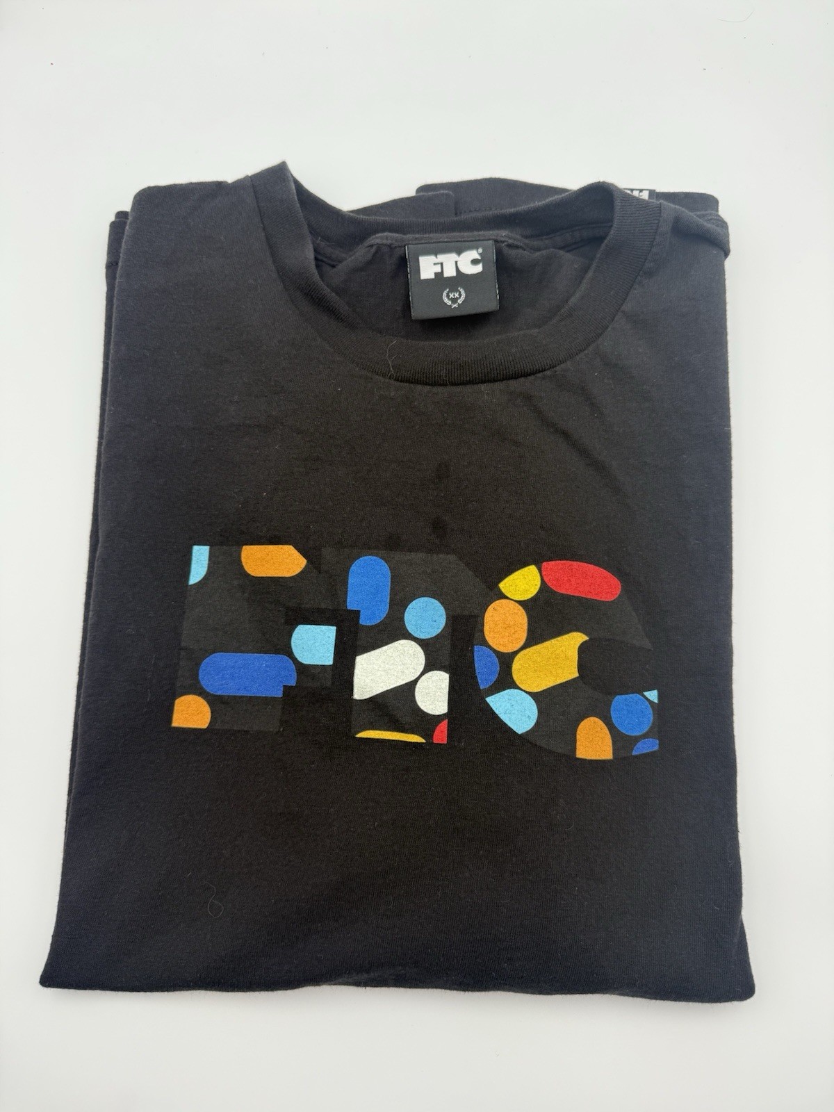 FTC Skateboard Shirt Size 2XL Black Multi For The City