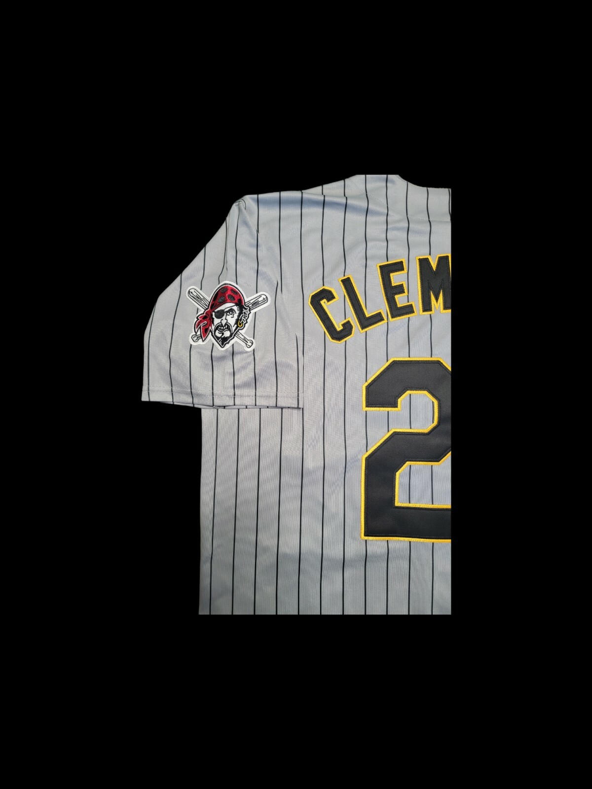Roberto Clemente Pittsburgh Pirates Alternate Grey Men’s Baseball Jersey