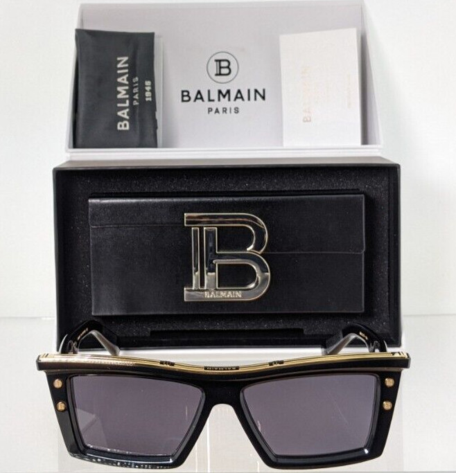 Authentic Balmain Sunglasses B-VII BPS 131A 55mm Black Japan Frame