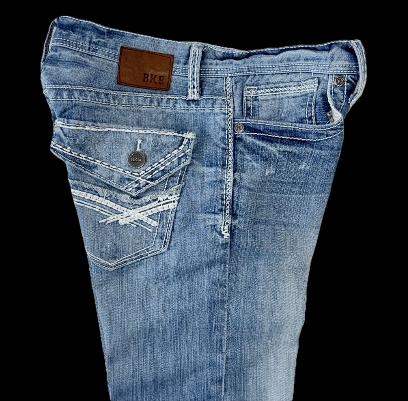 BKE®️ Aiden Straight Leg Stretch Buckle Jeans ~ Men’s Size 29 x 31.5✔️FREE SHIP❕