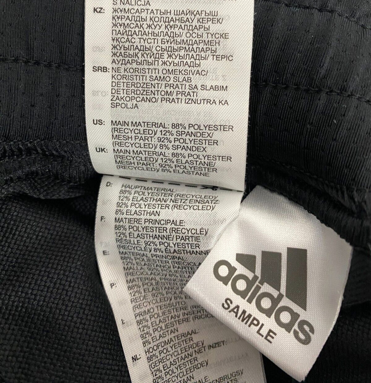 Adidas Unisex Size Medium Rare Sample Tag Stretch Active Workout Jogger Pants