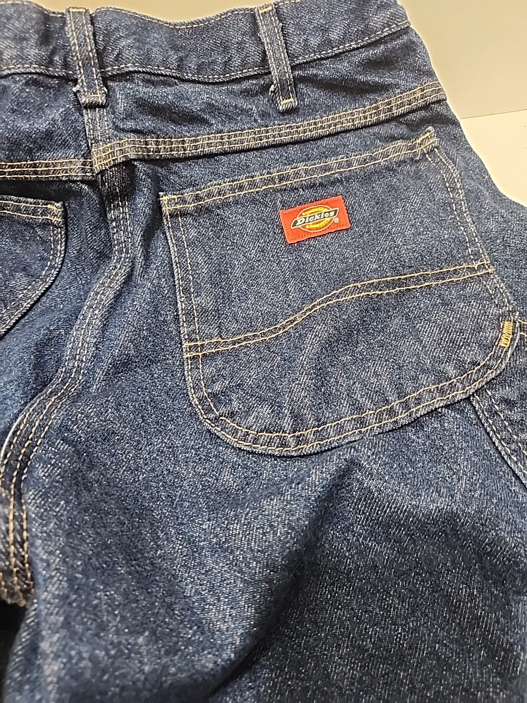 Dickies Carpenter Dk Heavy Jeans 32×34 Work Wear Red Label Baggy Wide Leg Skate