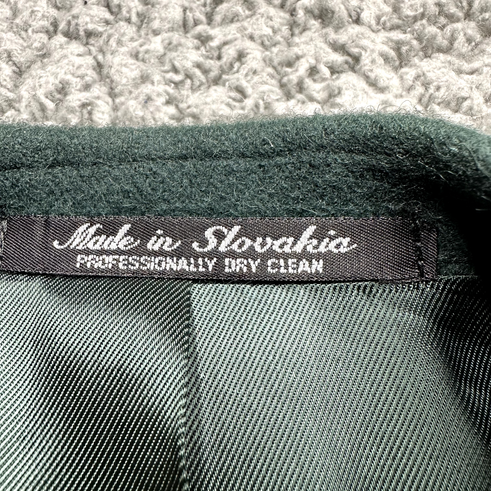 Tailors Row by Deansgate 100% Camel Hair Blazer Jacket Green 42″ Chest 31″ Long