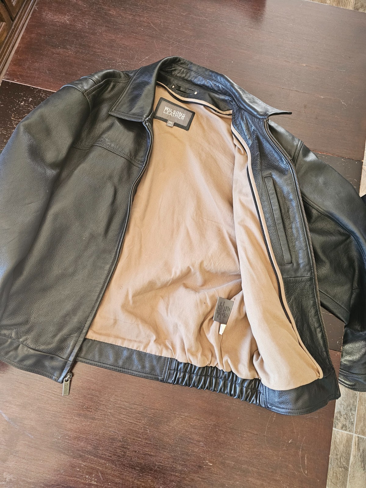 Wilson’s Men’s Leather Jacket, Size 2XL – Used, Great Condition!