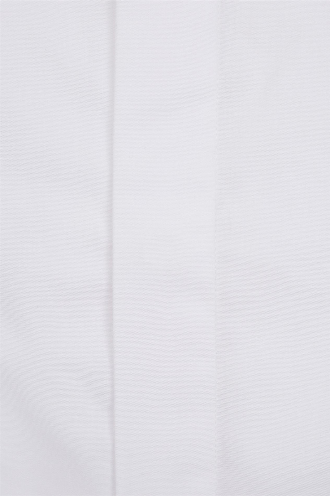 White Wing Dress Shirt Wingtip Cotton Covered Buttons Formal Double Cuff Poplin