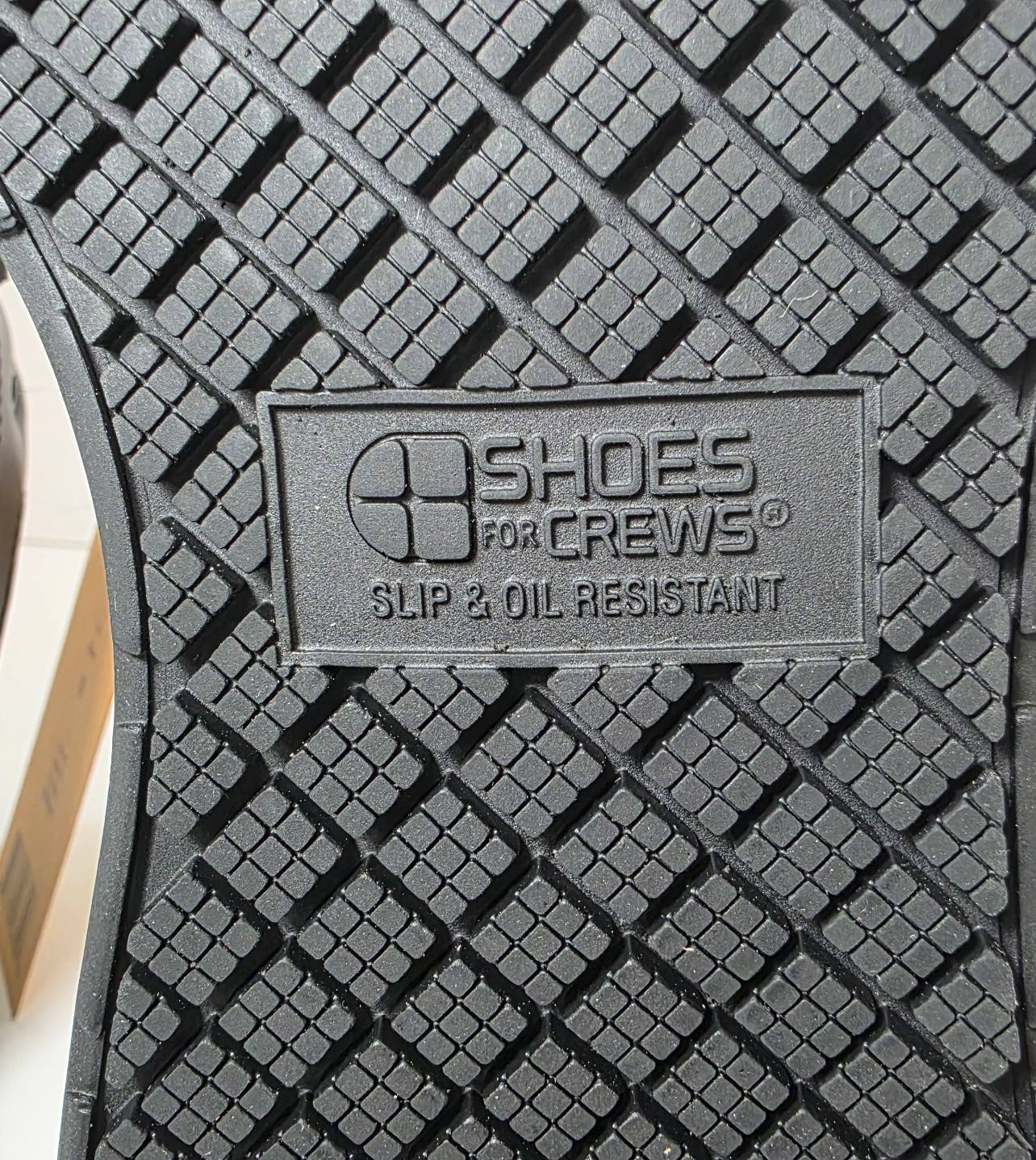 Shoes for Crews Freestyle II Work Shoes Slip Resistant Men’s Size 8 & 8.5 Black
