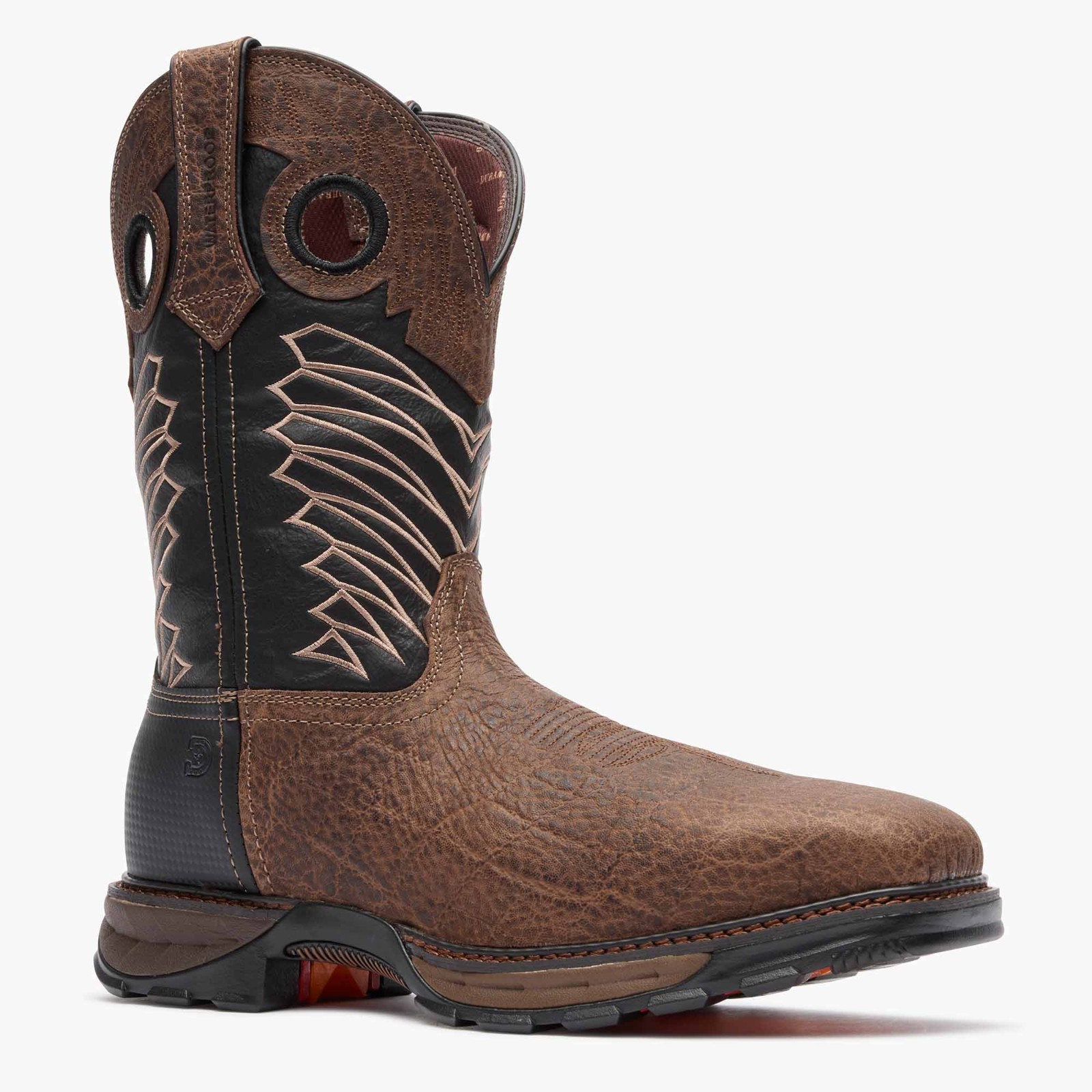 Men’s Durango Maverick Waterproof Steel Toe Western Work Boots