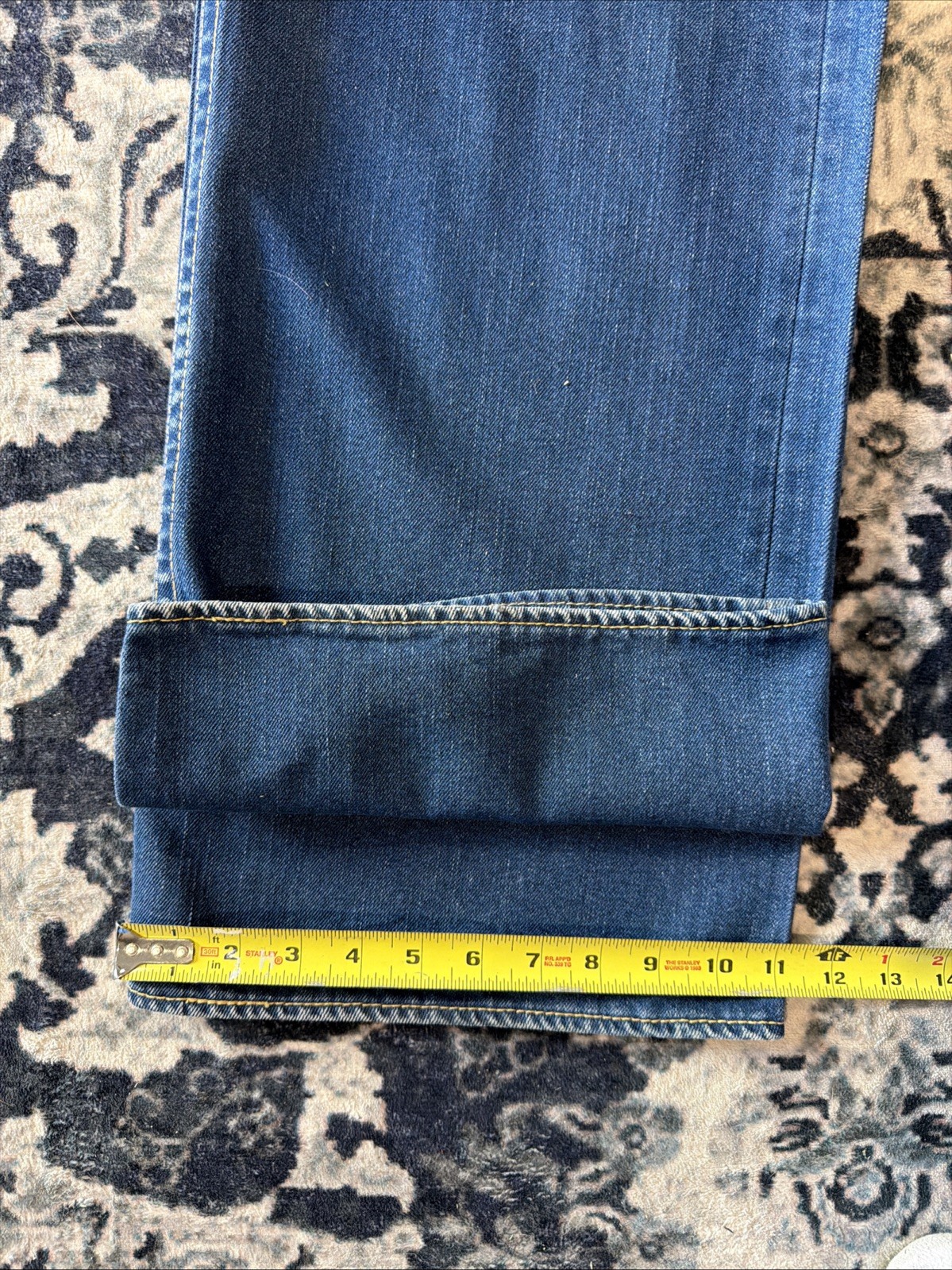 Vintage Y2K Levi’s Type 1 Men’s Real Loose Baggy Denim Jeans Skater size 36×32
