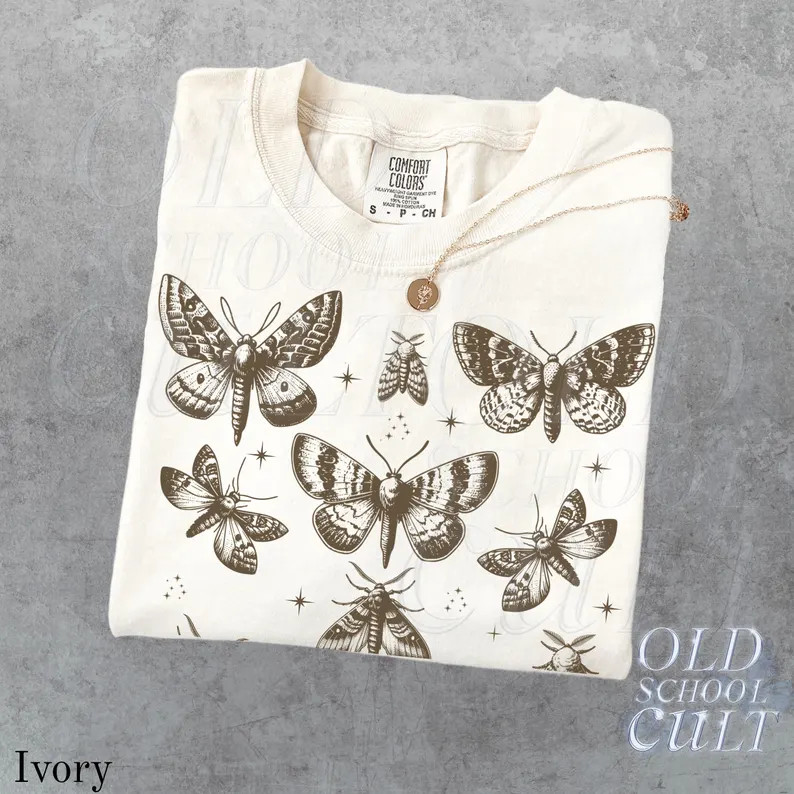 Butterfly Vintage Nature Insect Comfort Tee