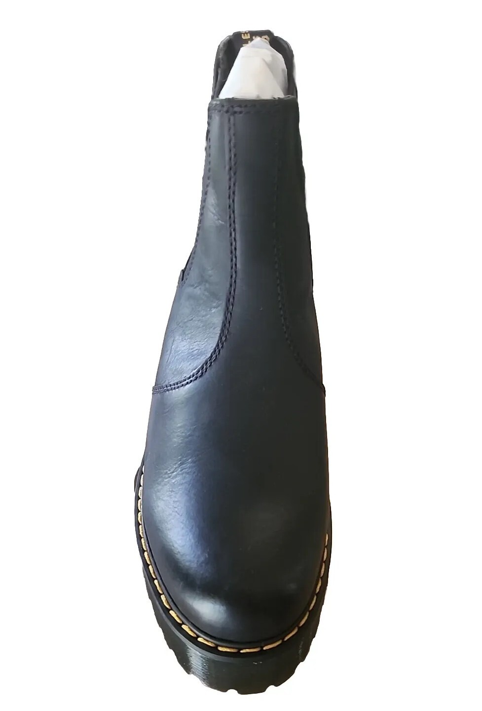 🔥 Dr. Martens Rometty Chelsea Black Burnished Wyoming – Women’s – Size 7 NIB
