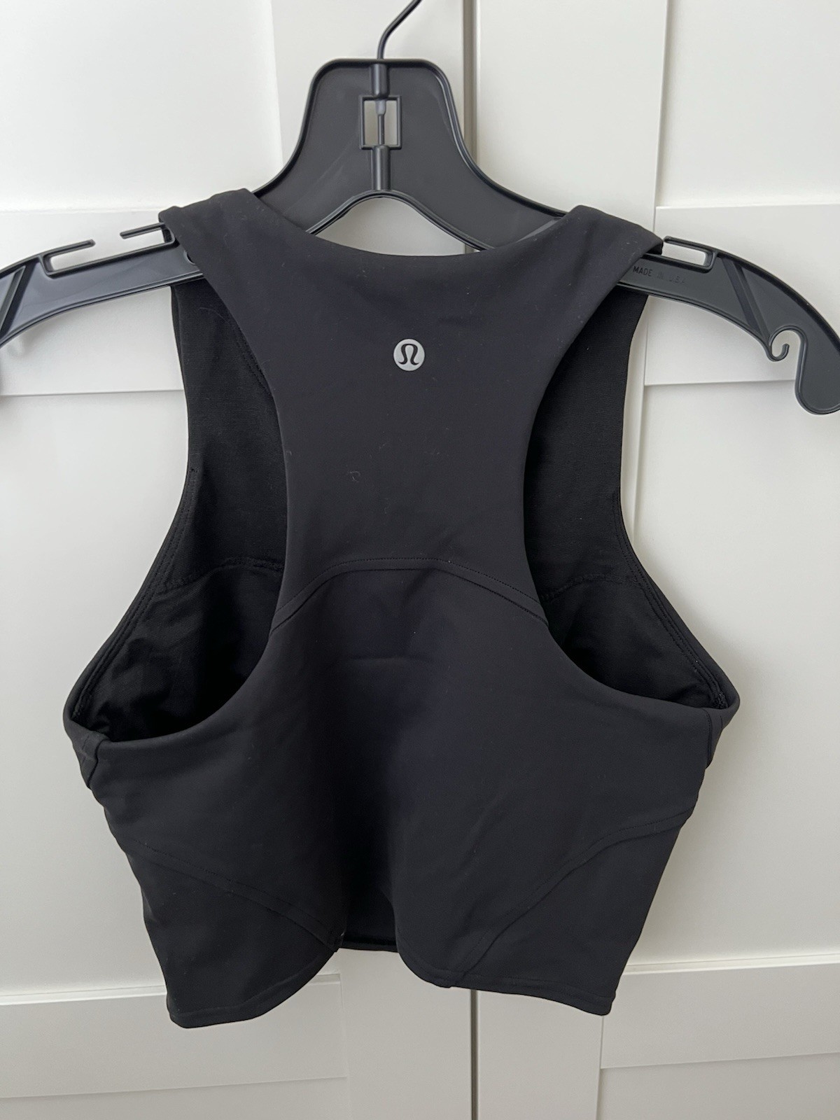 Pre-owned Excellent Condition Lululemon Wunder Train Raceback Top Sz 6