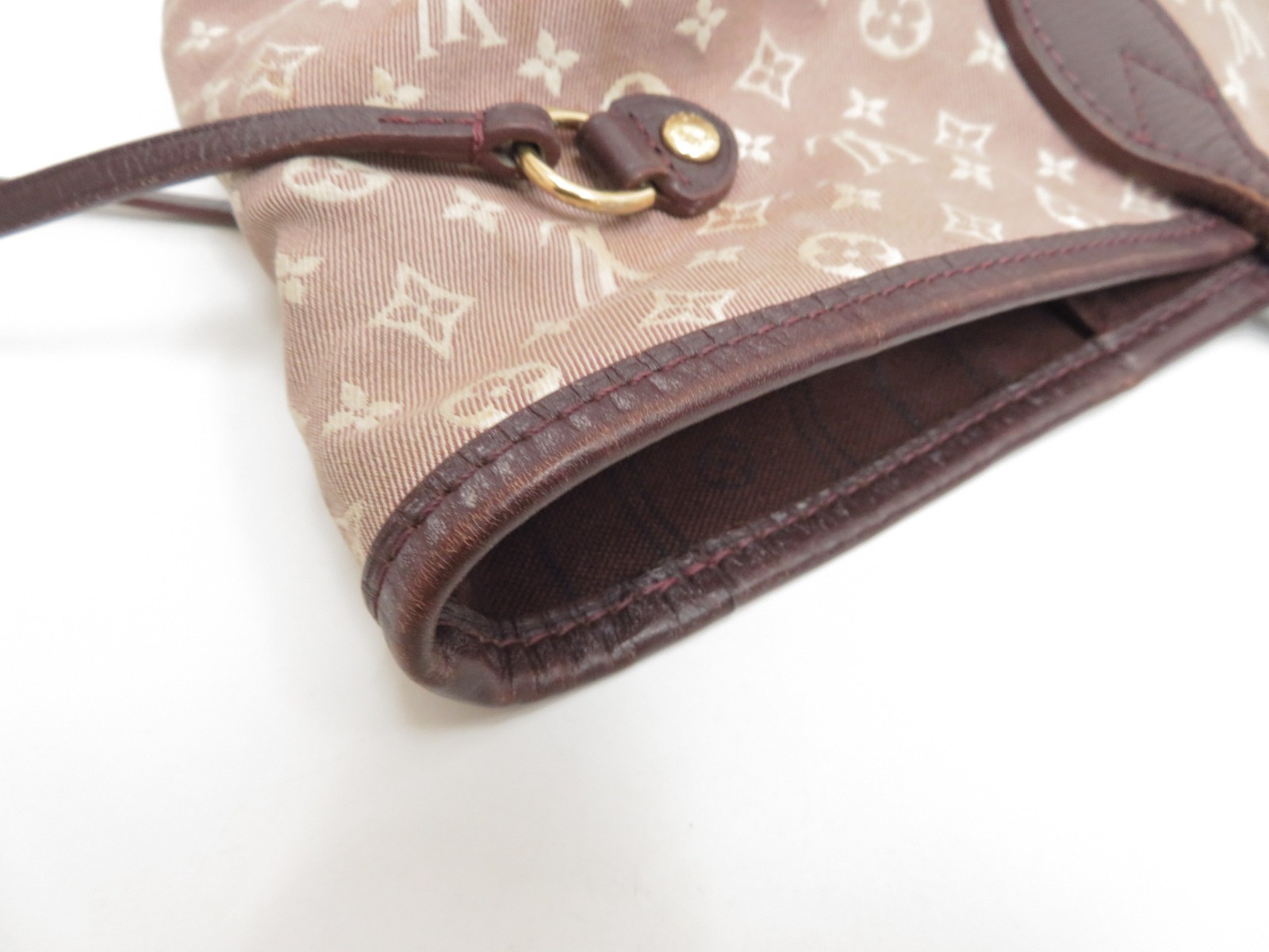 Louis Vuitton Monogram Mini Lin Idylle Neverfull MM Shoulder Tote Bag S#52454