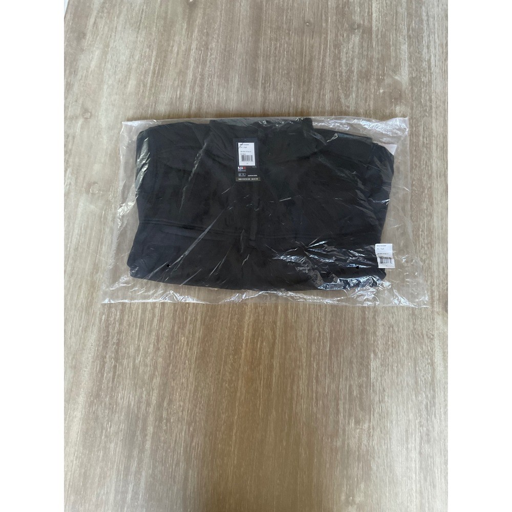 5.11 Tactical Job Shirt 1/4 Zip 2.0 Black Size Extra Large Tall New With Tags