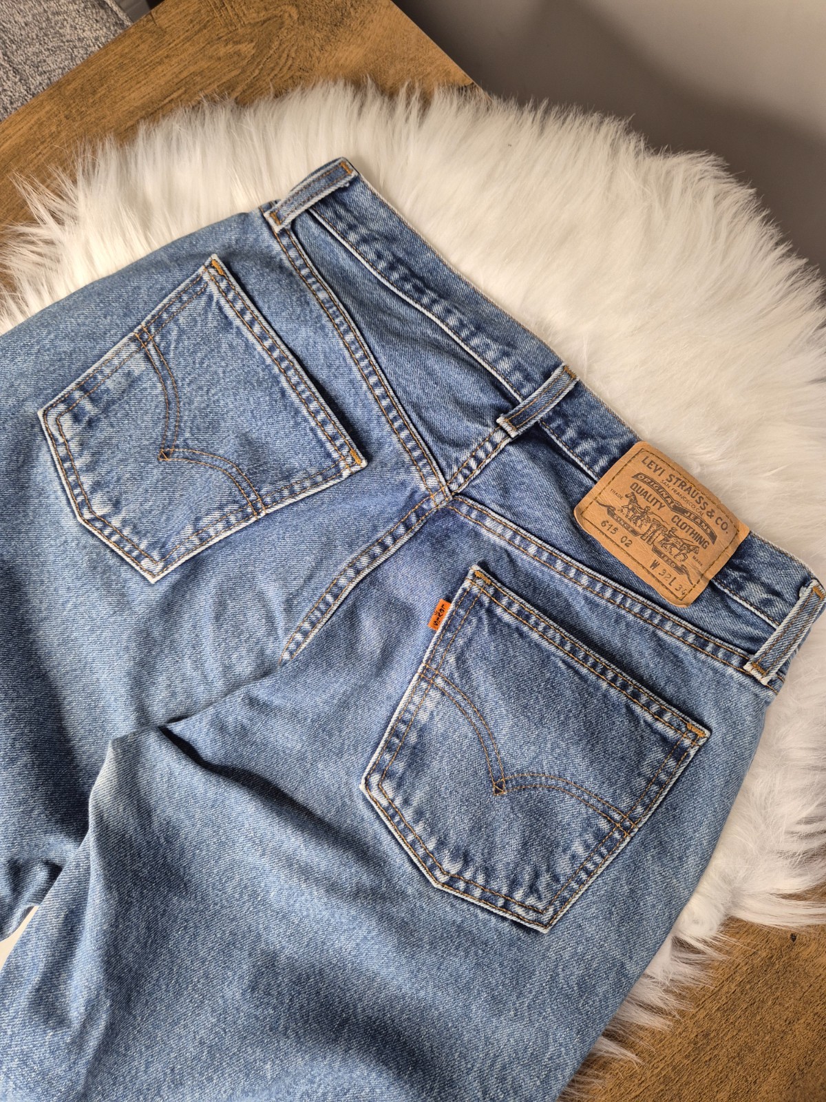 Vintage Levi’s 615 Jeans W32 L34 | Orange Tab 90s Men’s Denim | Straight Leg Zip