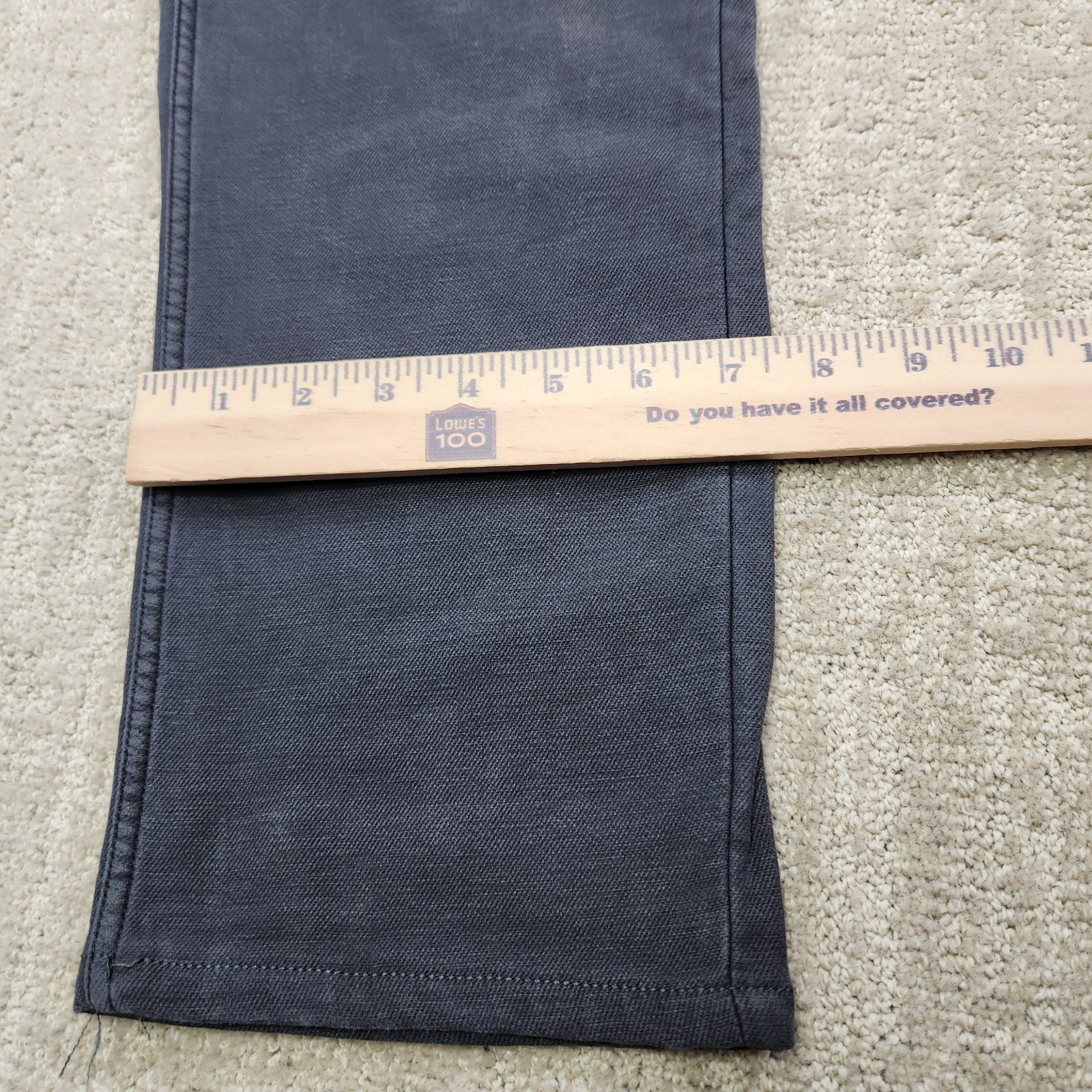 Faherty Pants Men 34×28 5 Pocket Stretch Terry Chino Slate Gray *READ Huckberry